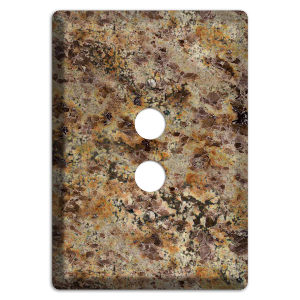 Golden Crystal Granite 1 Pushbutton Wallplate