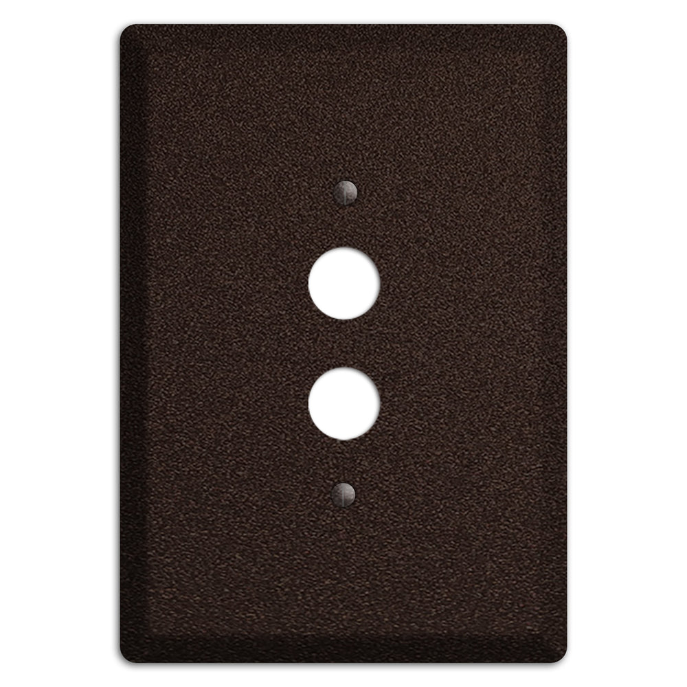 Baxter Subtle Antique Bronze 1 Pushbutton Wallplate