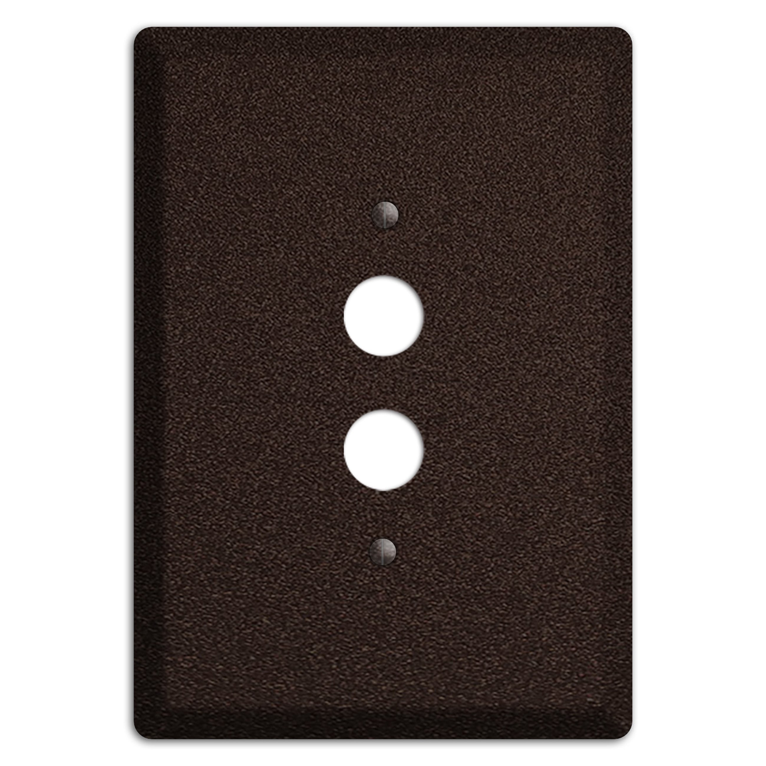 Baxter Subtle Antique Bronze 1 Pushbutton Wallplate