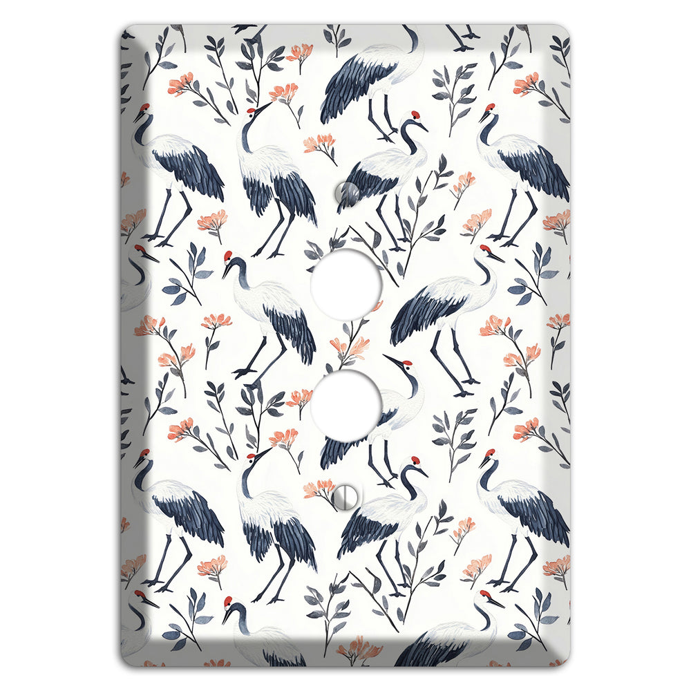 Slate & Coral Marsh 1 Pushbutton Wallplate