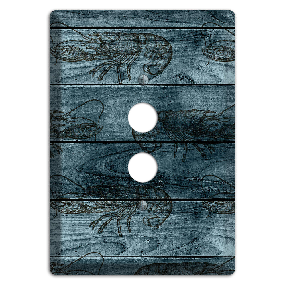 Lobster Ledger 1 Pushbutton Wallplate