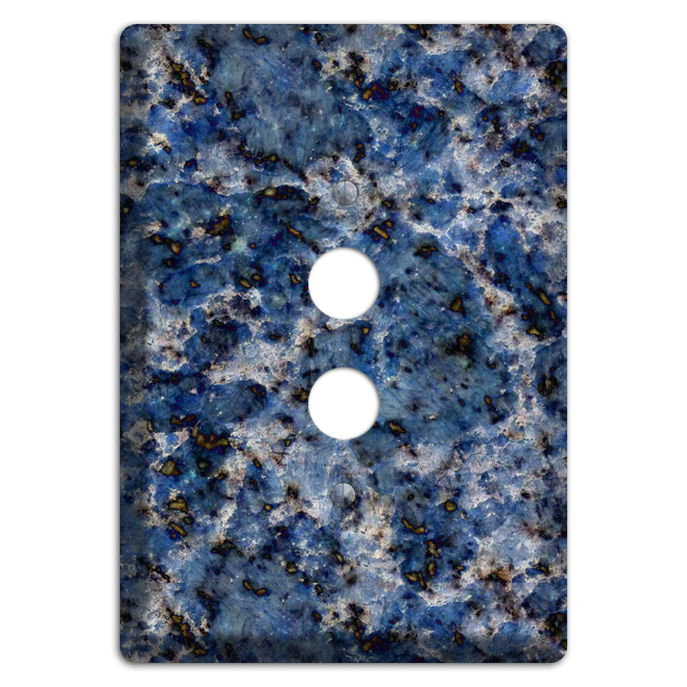 Blue Bahia Granite 1 Pushbutton Wallplate