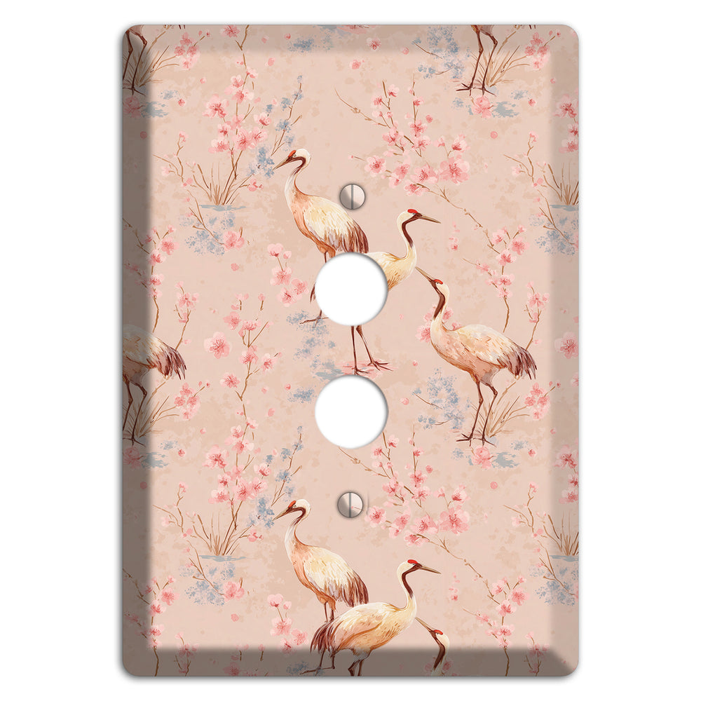 Blush Sakura Passage 1 Pushbutton Wallplate