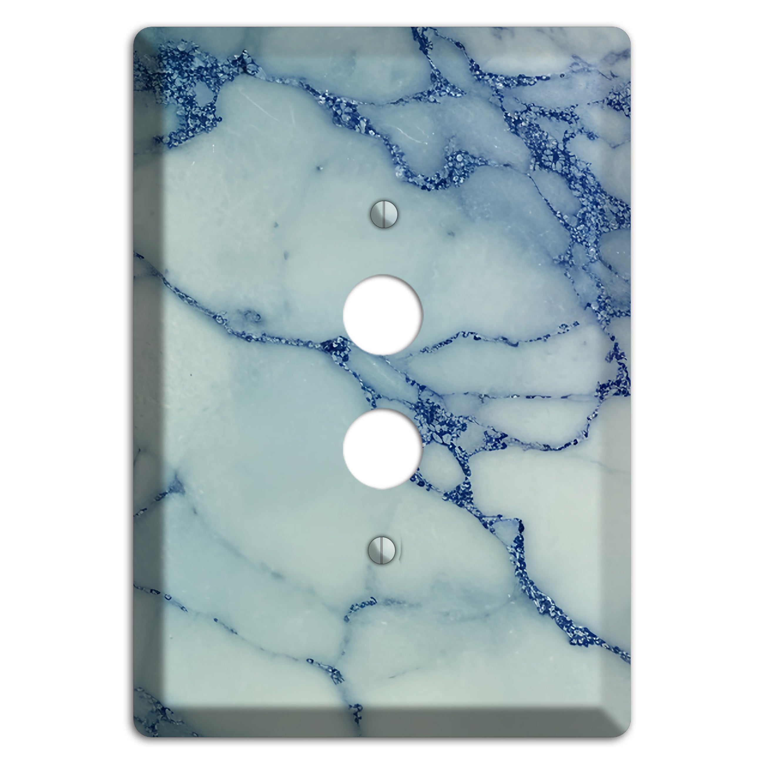 Opal marble 1 Pushbutton Wallplate