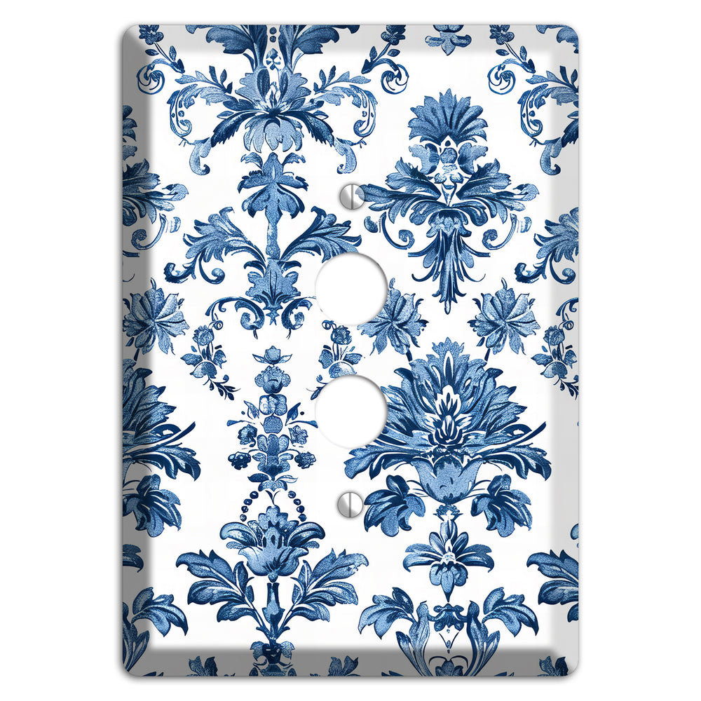 Damask Reverie 1 Pushbutton Wallplate