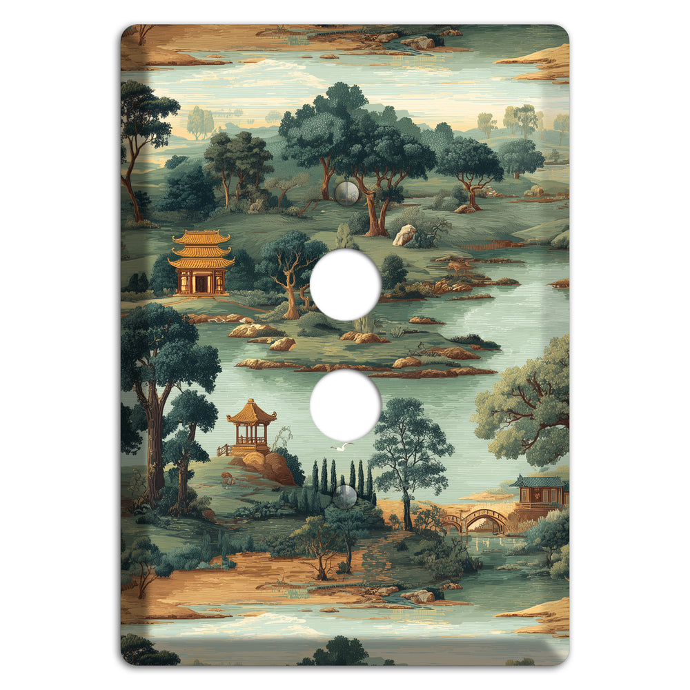 Pavilion and Stream 1 Pushbutton Wallplate