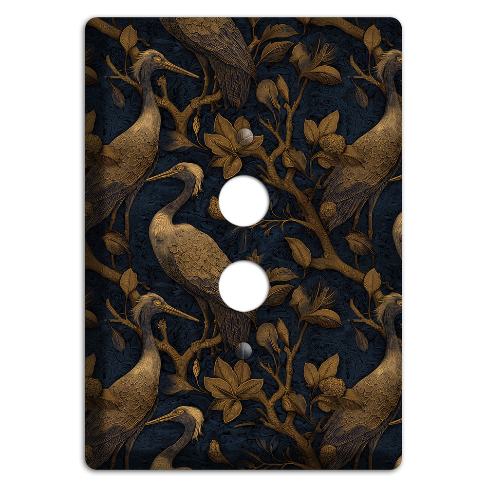 Gilded Heron Dusk 1 Pushbutton Wallplate