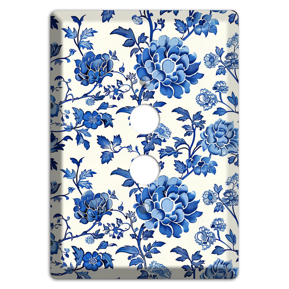 Porcelain Garden Reverie 1 Pushbutton Wallplate
