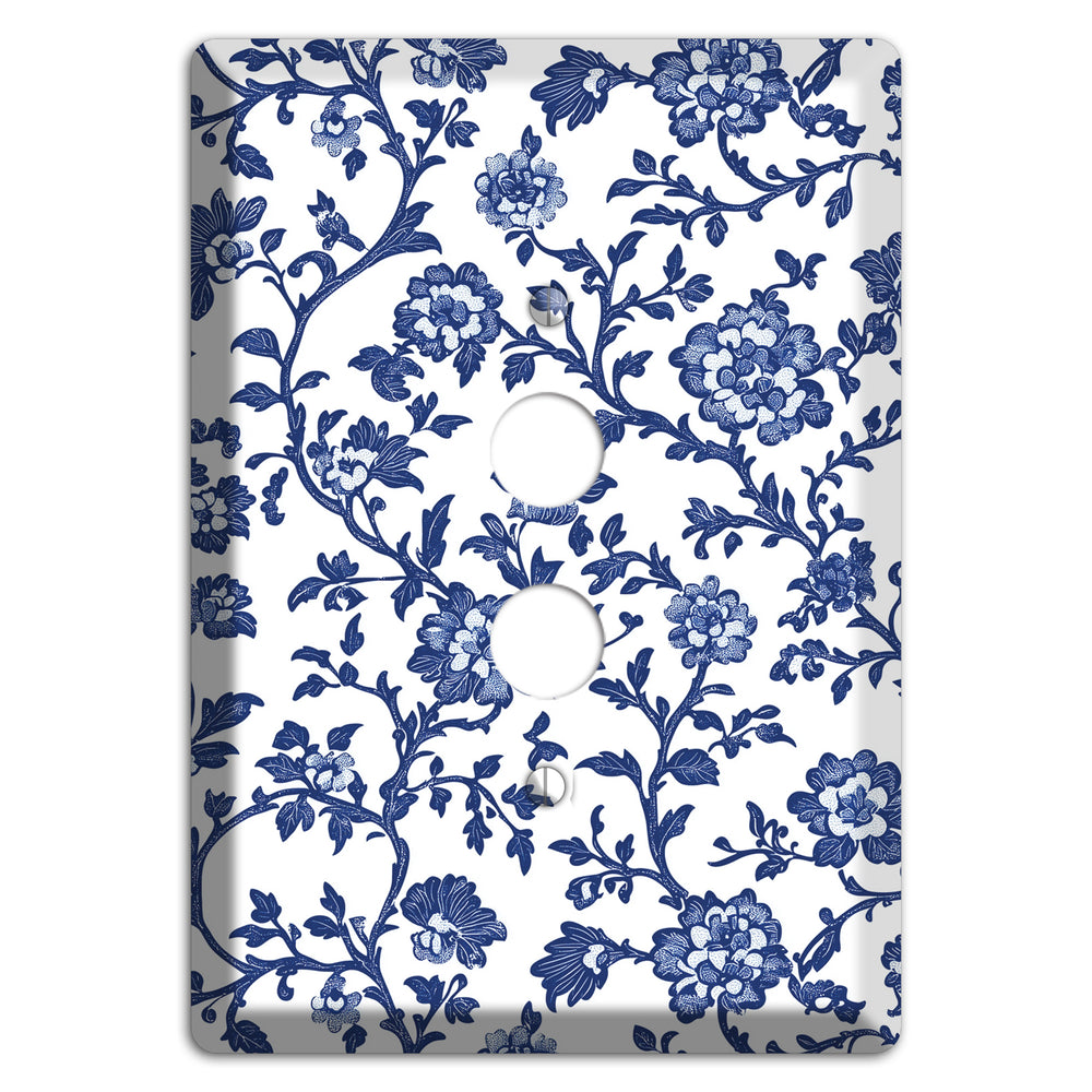 Porcelain Vine Reverie 1 Pushbutton Wallplate