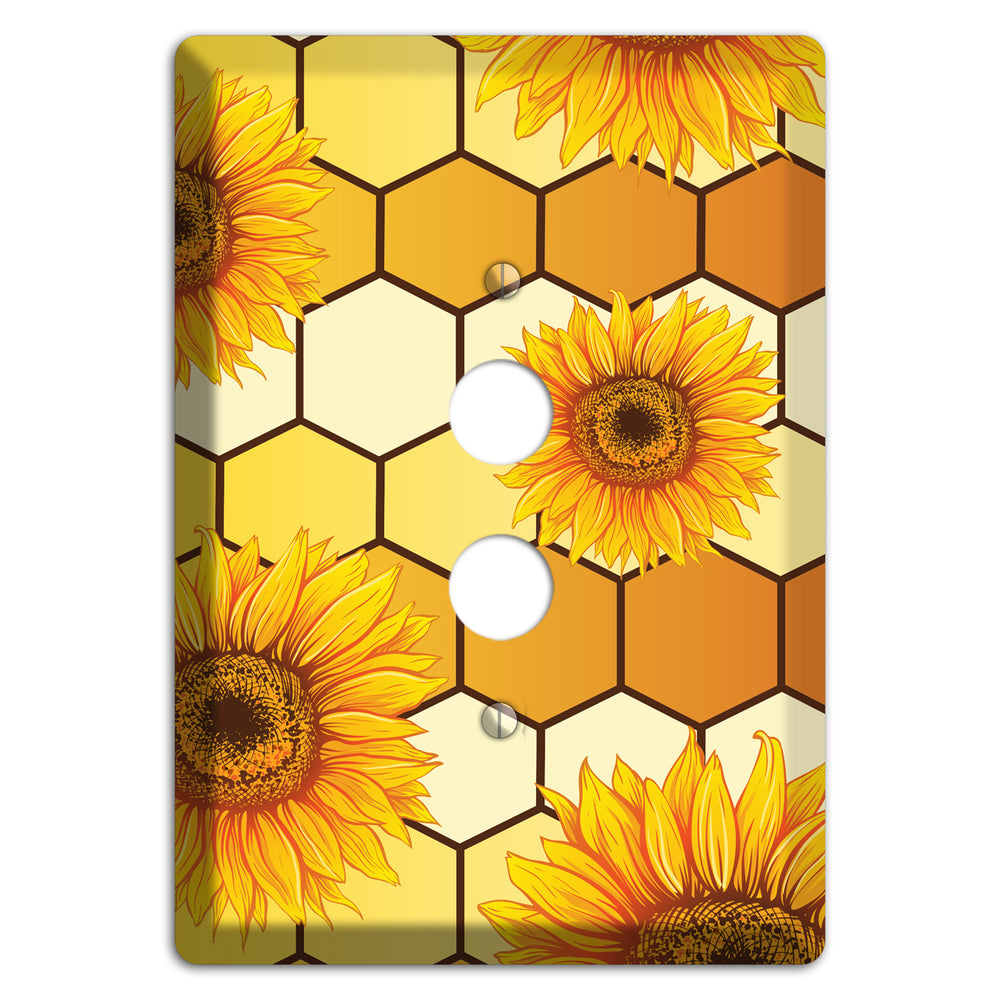 Honeycomb Solstice 1 Pushbutton Wallplate