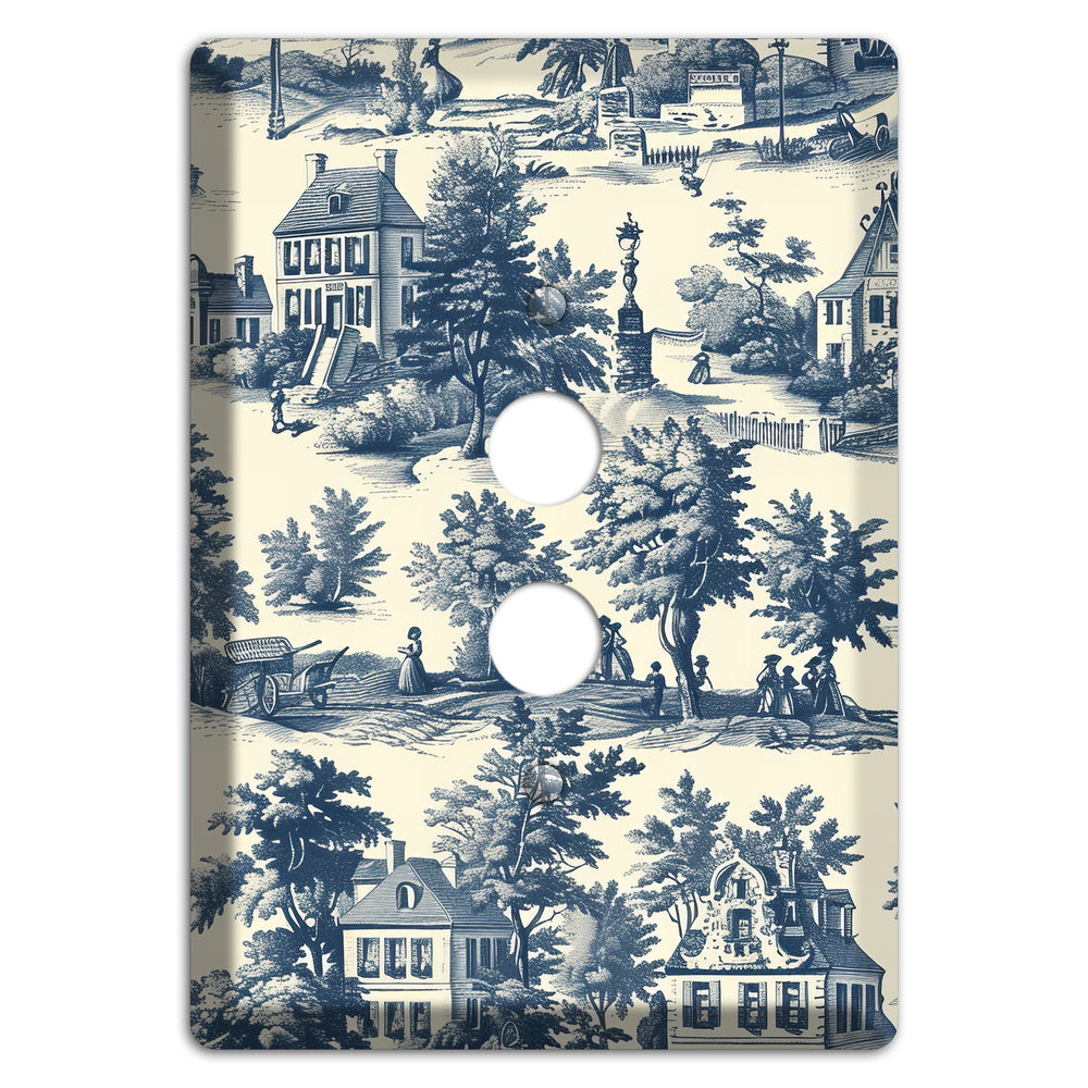 Village & Volley 1 Pushbutton Wallplate