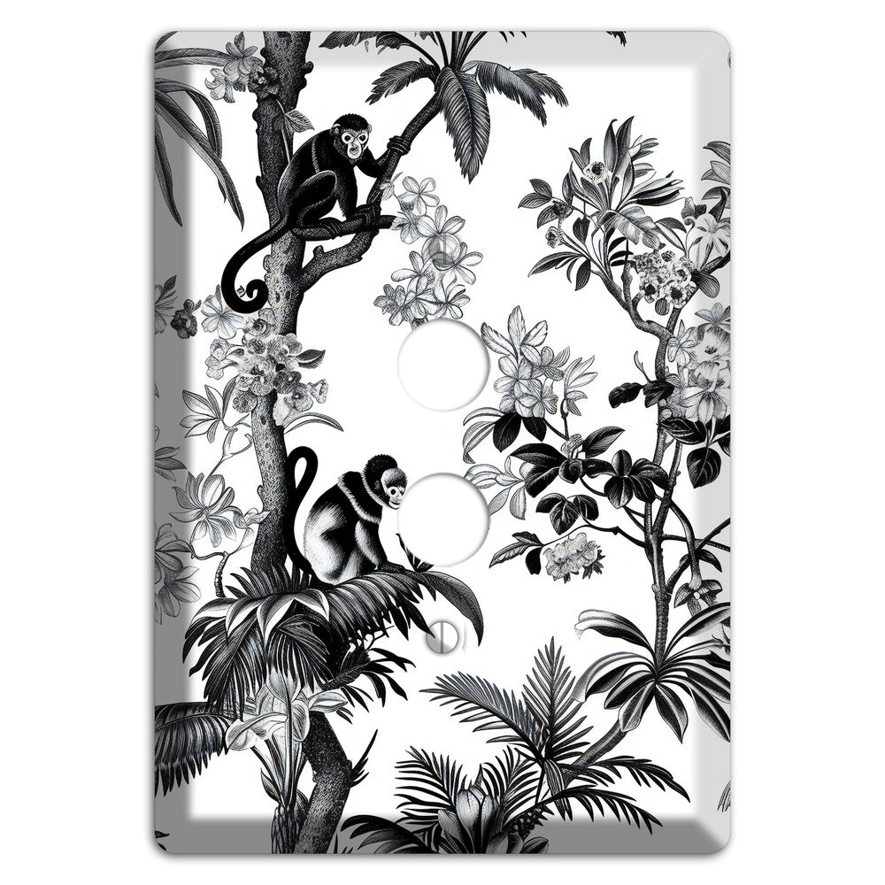 Canopy & Curl 1 Pushbutton Wallplate