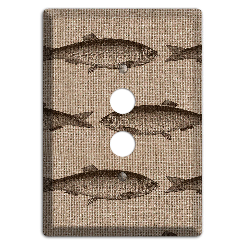Shoal Sketch 1 Pushbutton Wallplate