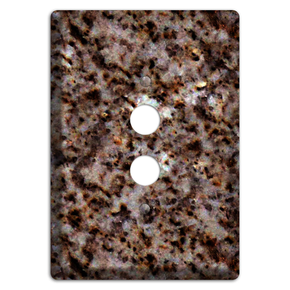 Baltic Brown Granite 1 Pushbutton Wallplate