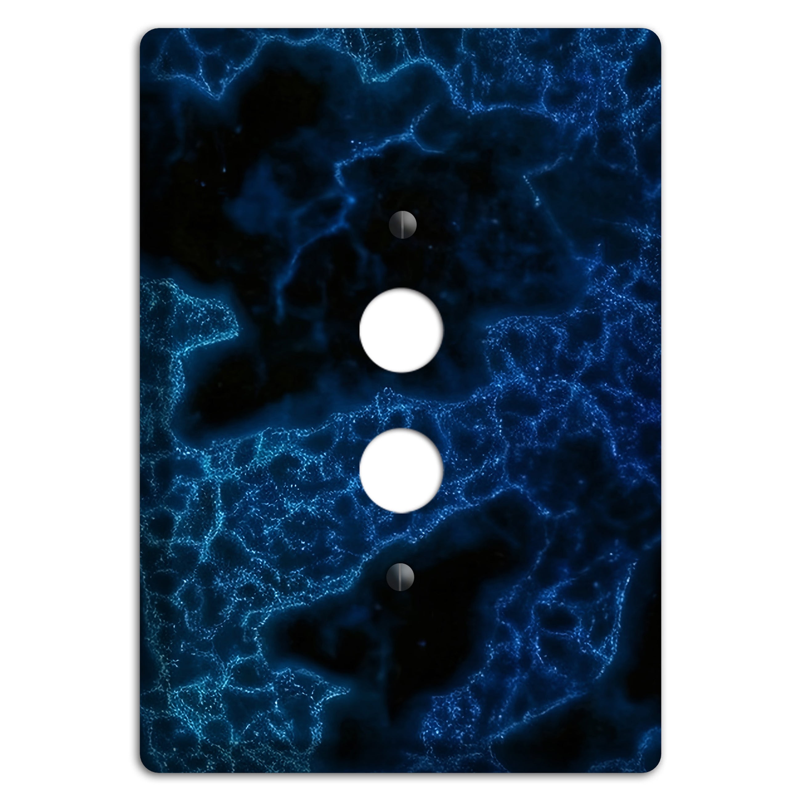 Midnight Marble 1 Pushbutton Wallplate