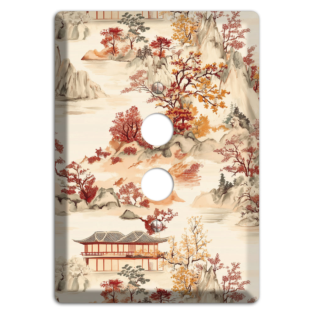 Mountain Autumn Reverie 1 Pushbutton Wallplate