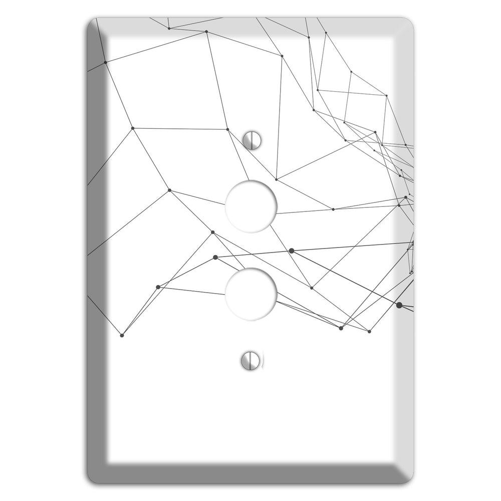 Gossamer Transit Map 1 Pushbutton Wallplate