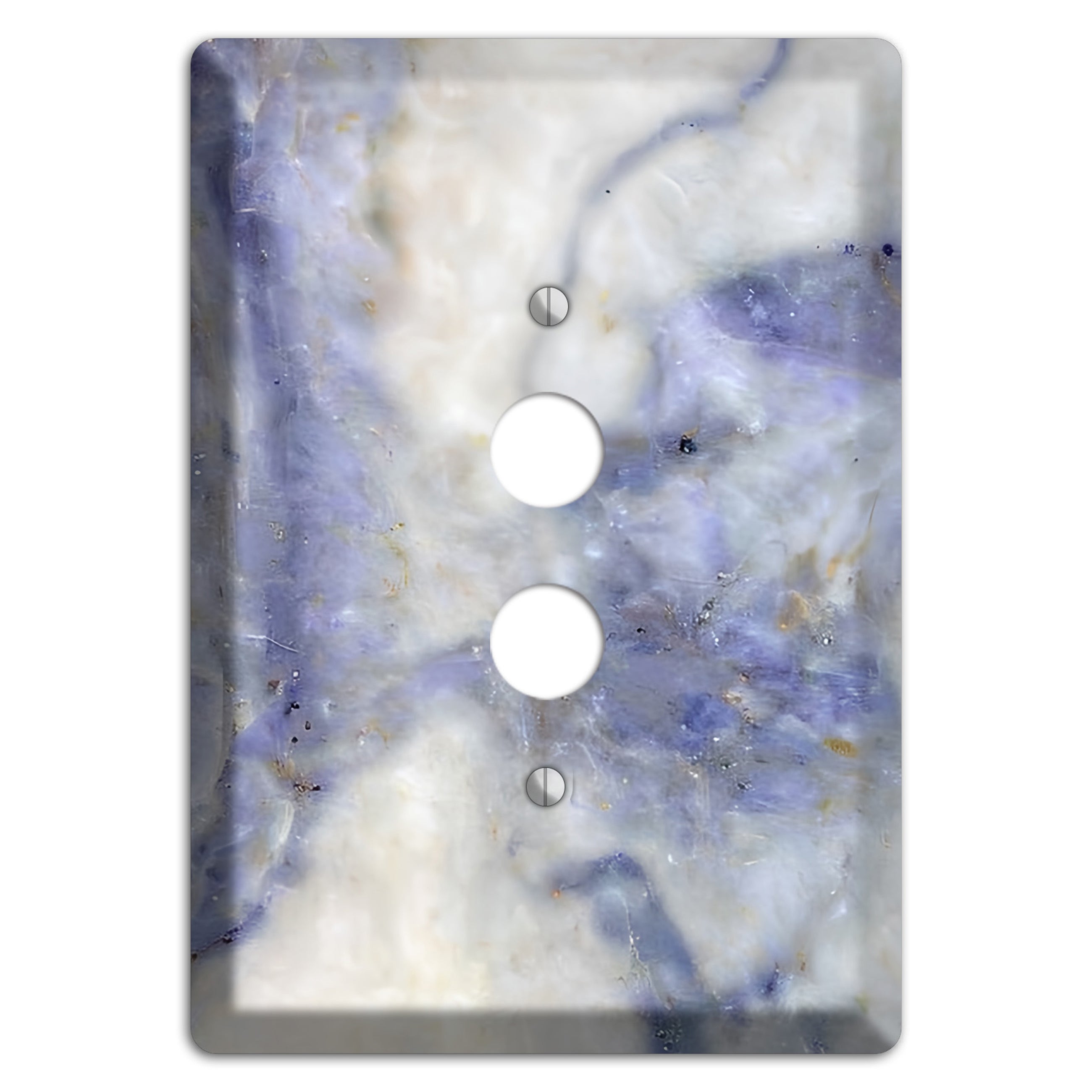 Spindle Marble 1 Pushbutton Wallplate