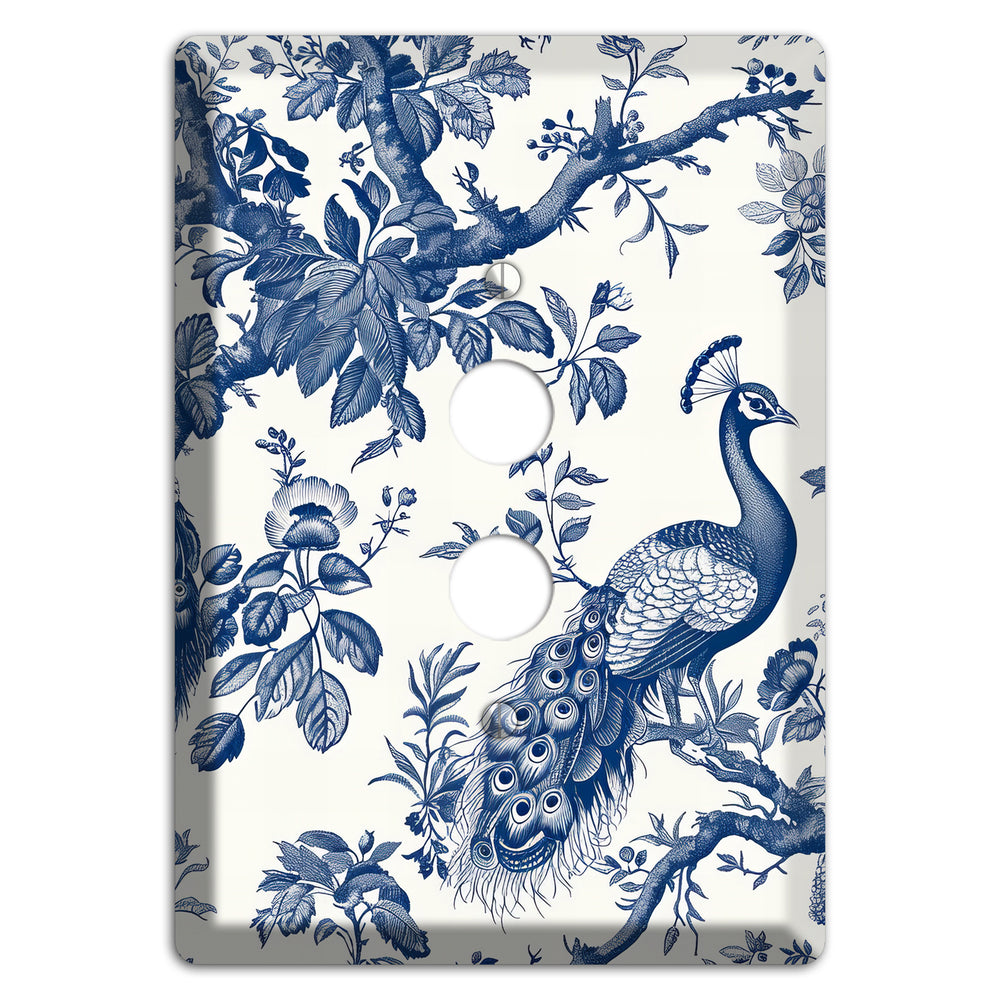 Peacock & Branch 1 Pushbutton Wallplate