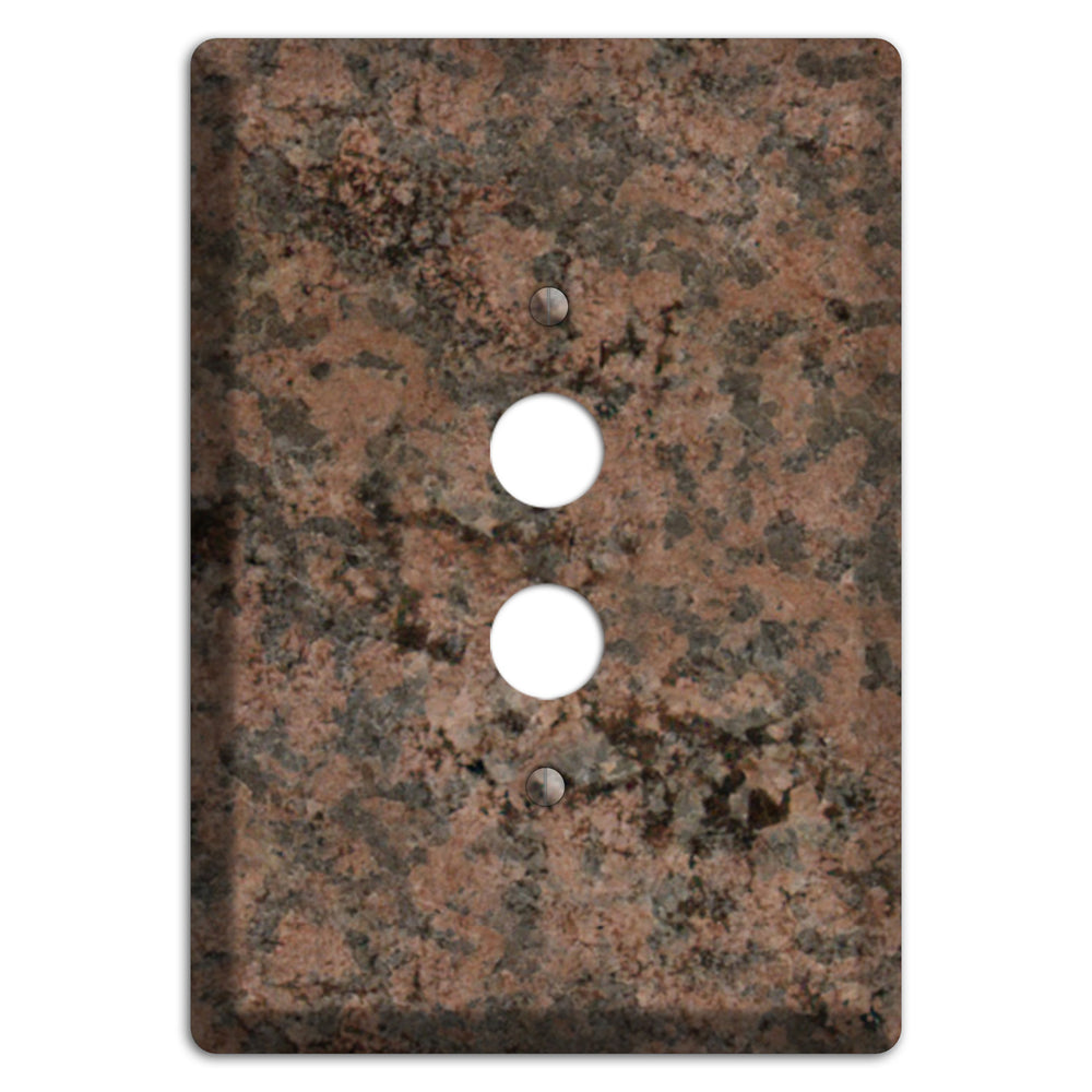 Granite Name: Indian Dakota Granite 1 Pushbutton Wallplate