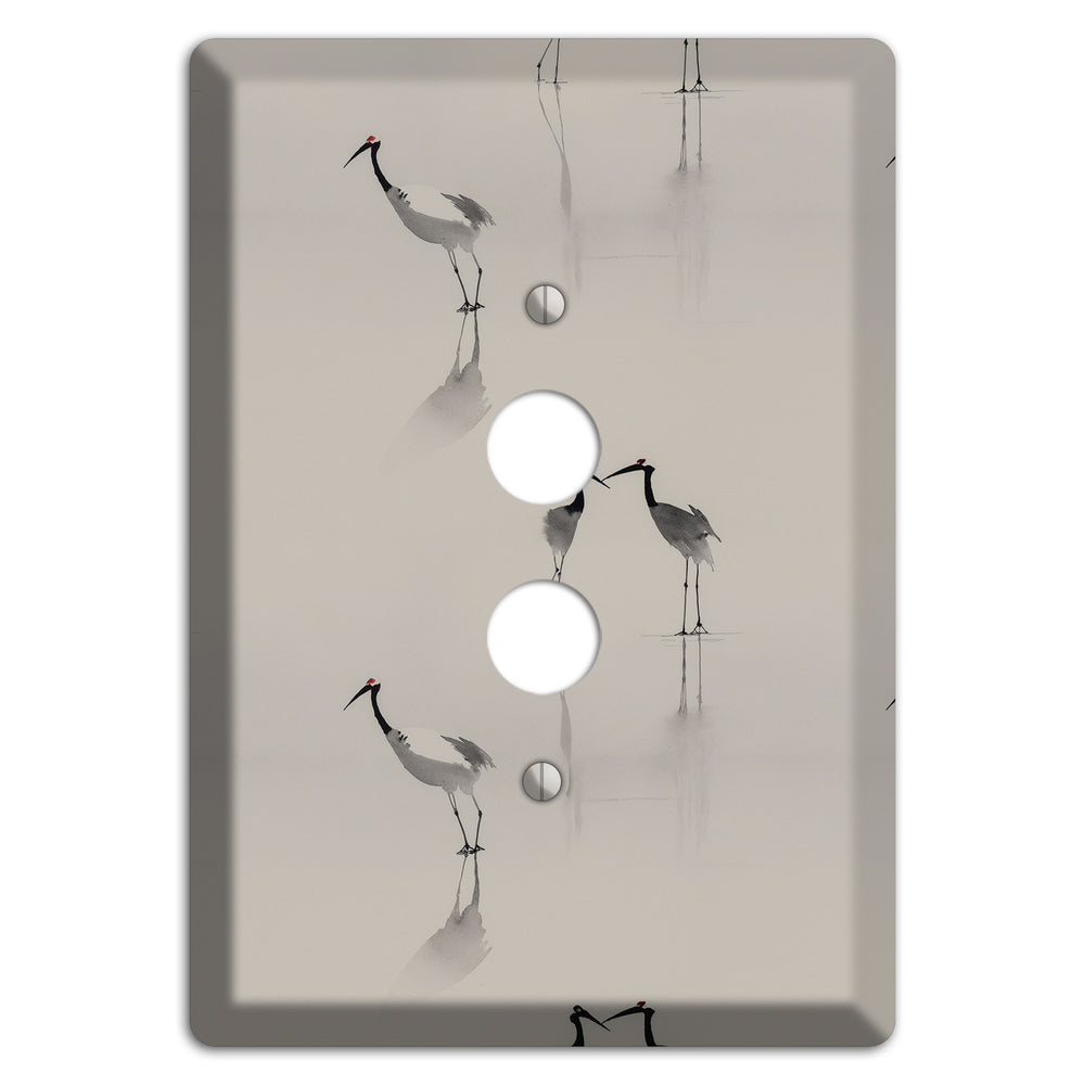 Mist & Mirror Vigil 1 Pushbutton Wallplate