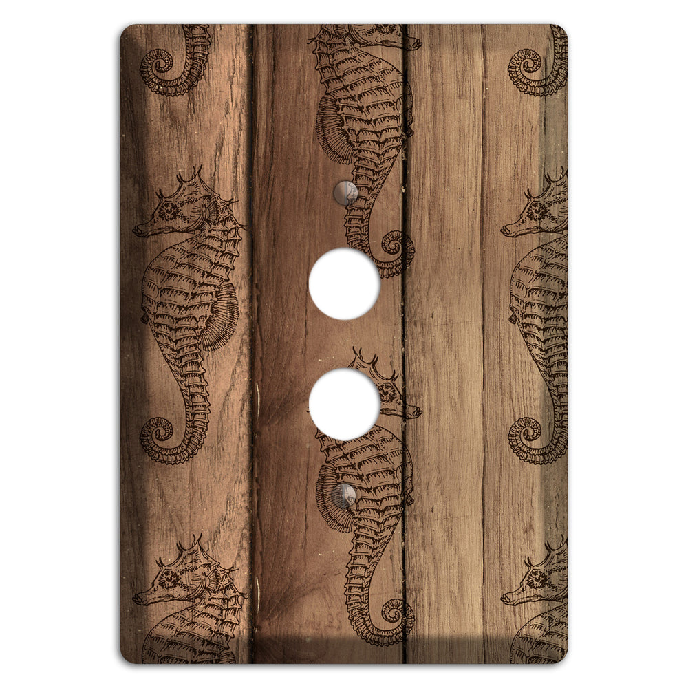 Planktonic Ponies 1 Pushbutton Wallplate