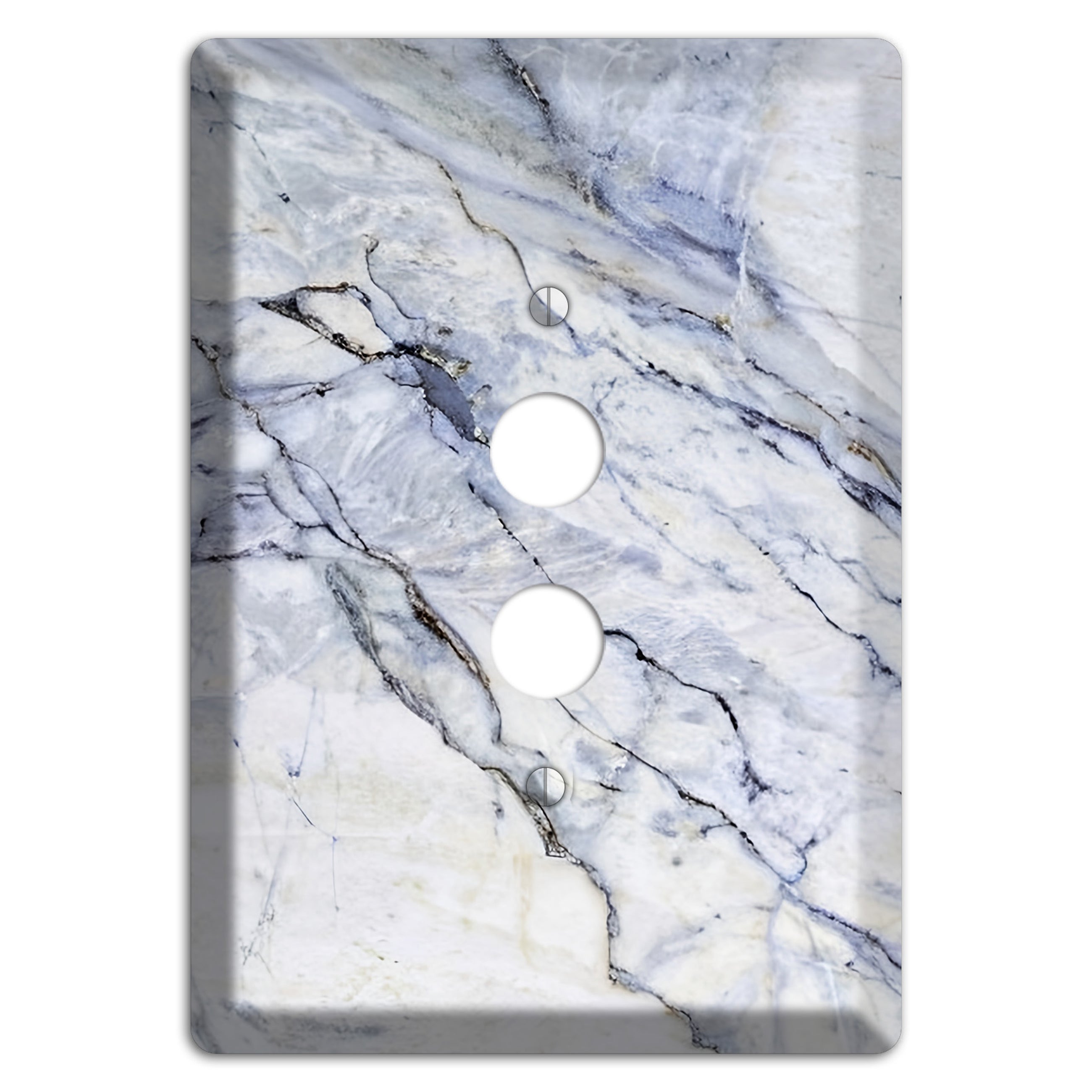Geyser Marble 1 Pushbutton Wallplate