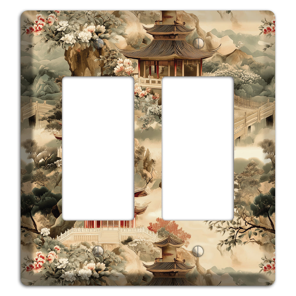 Jade Mountain Reverie 2 Rocker Wallplate