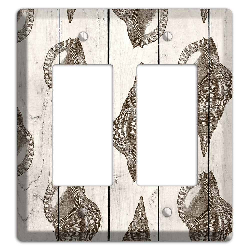 Shellbound Shore 2 Rocker Wallplate