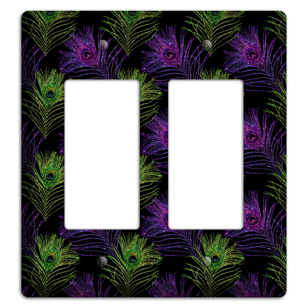 Feathers of the F√™te 2 Rocker Wallplate