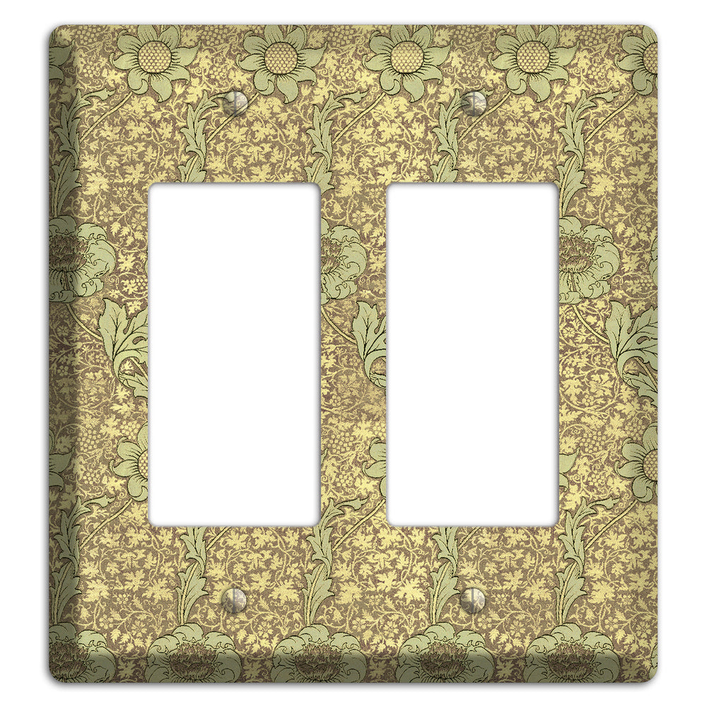 Wildflower Scroll 2 Rocker Wallplate
