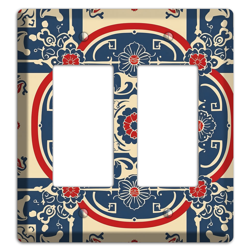 Imperial Medallion Court 2 Rocker Wallplate