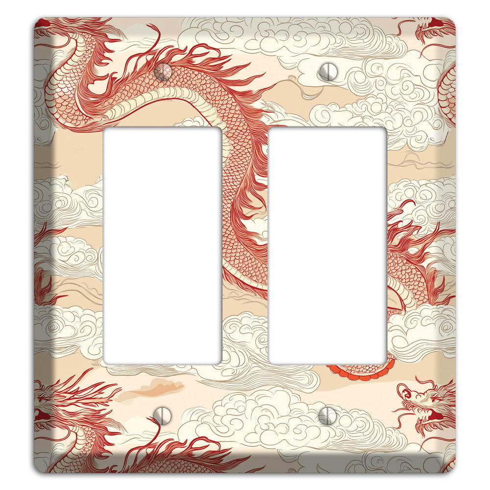Celestial Dragon Dance 2 Rocker Wallplate