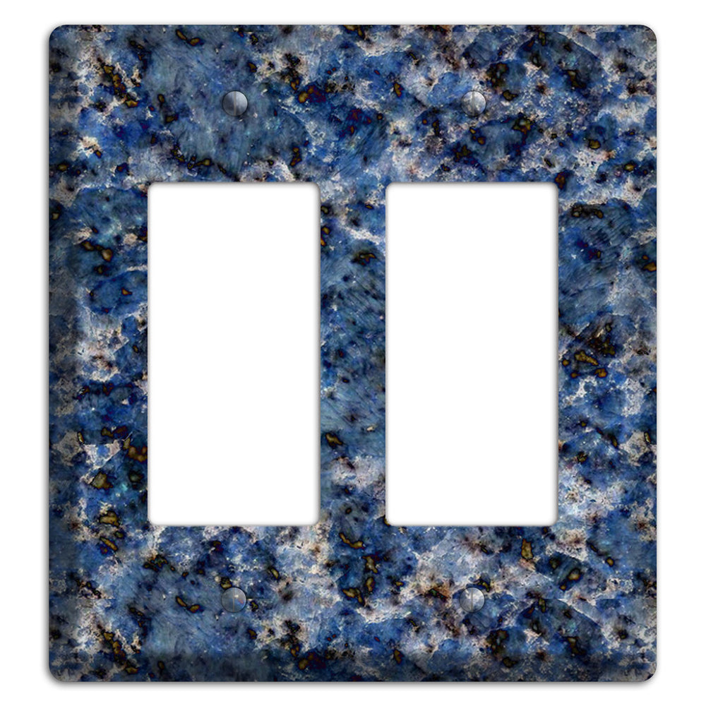 Blue Bahia Granite 2 Rocker Wallplate