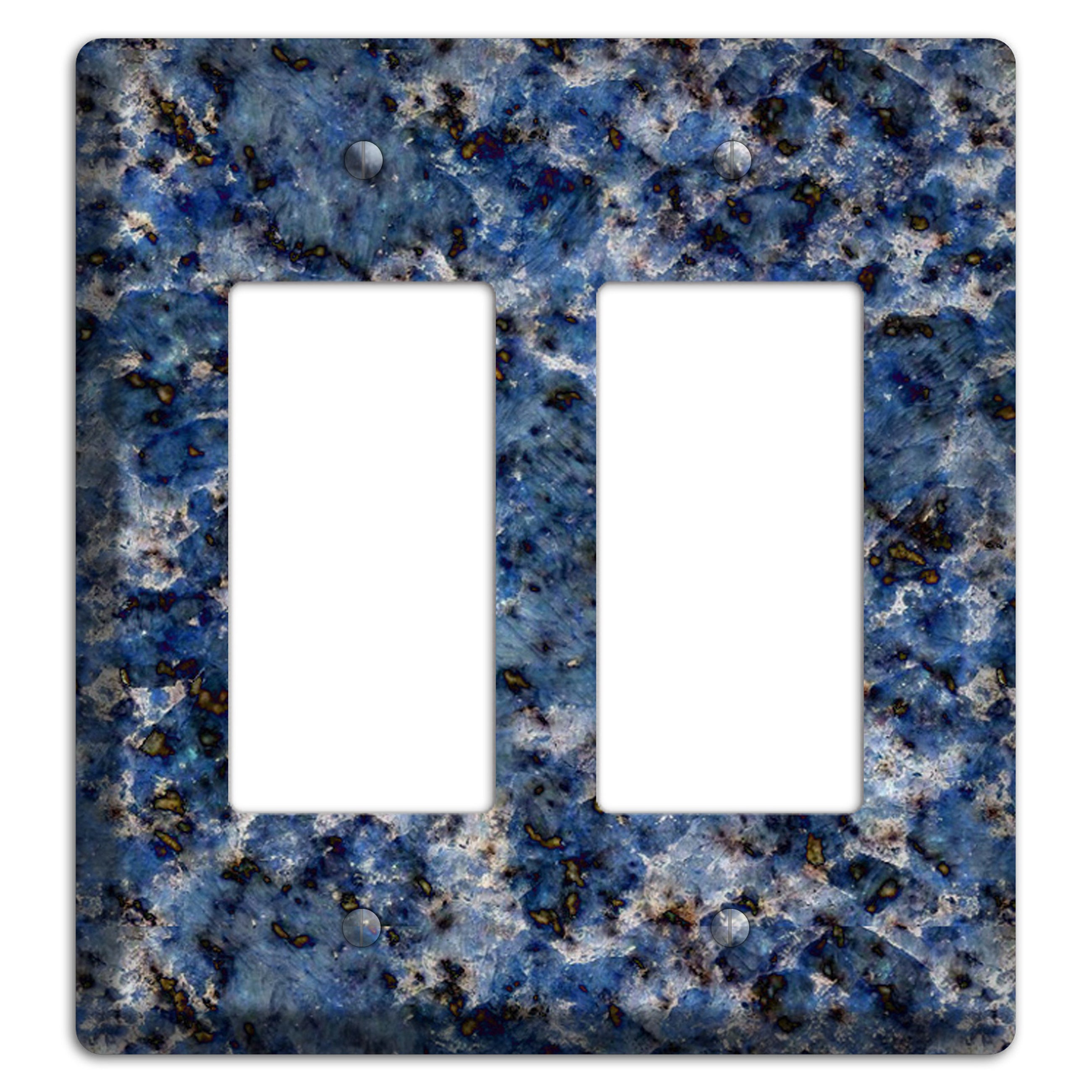 Blue Bahia Granite 2 Rocker Wallplate