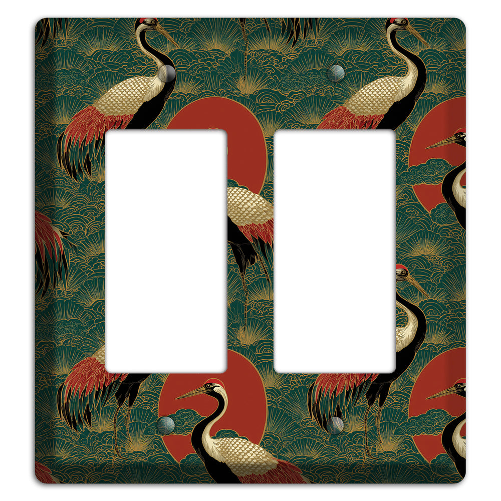 Jade Sun Sentinels 2 Rocker Wallplate