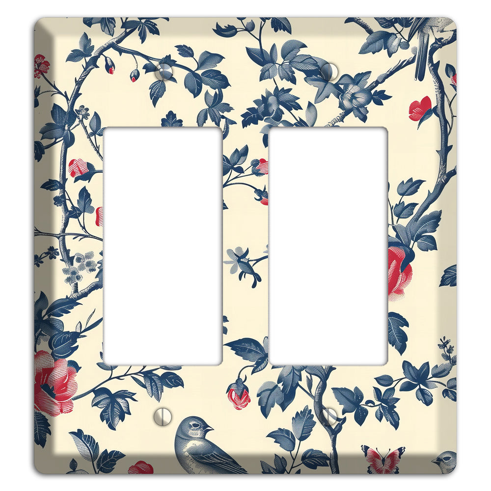 Songbirds & Thorns 2 Rocker Wallplate