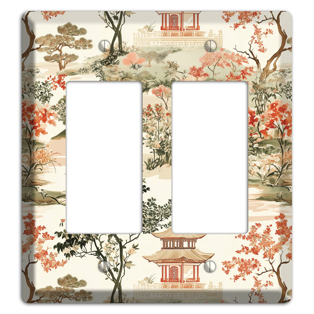 Pavilion & Petal 2 Rocker Wallplate