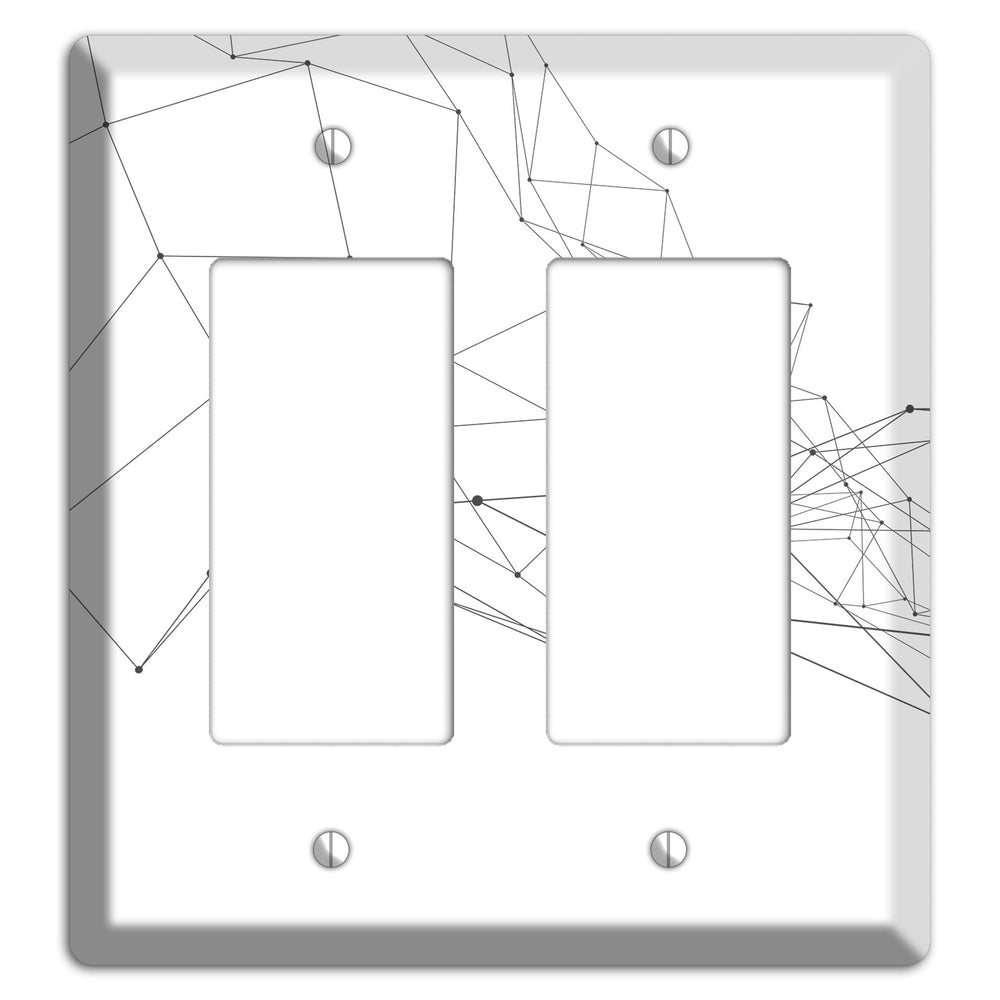 Gossamer Transit Map 2 Rocker Wallplate