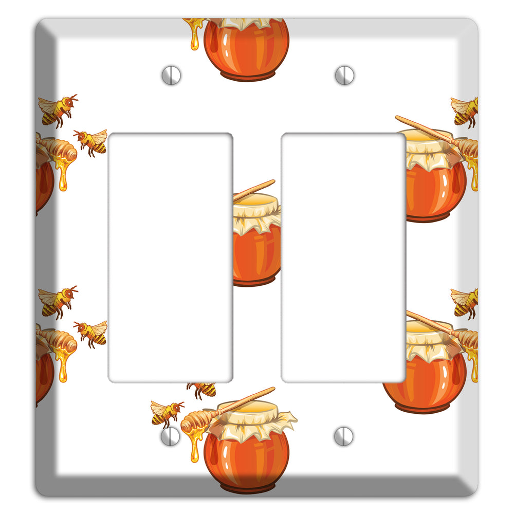 Honey & Hive 2 Rocker Wallplate