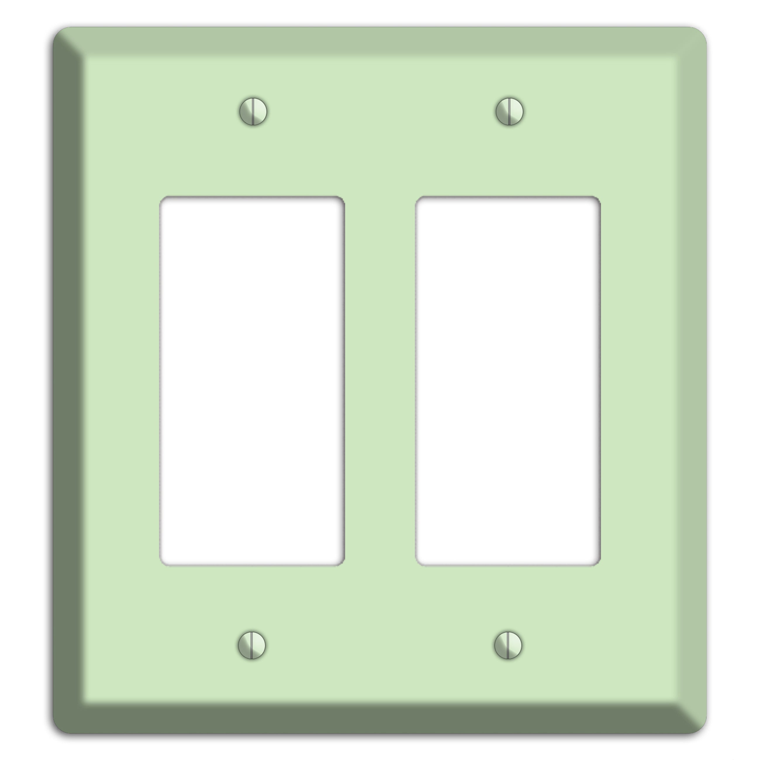 Baxter Mint 2 Rocker Wallplate