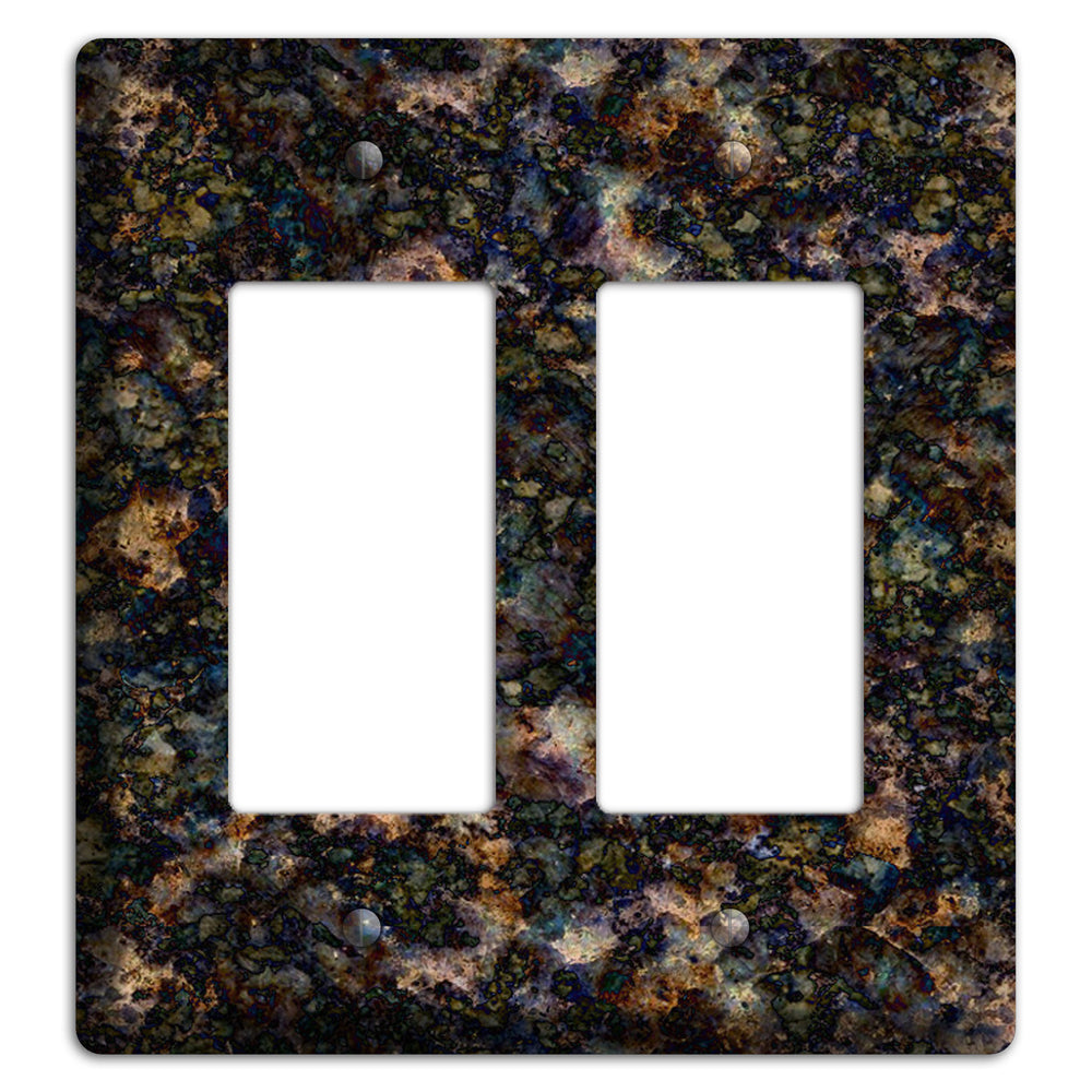 Volga Blue Granite 2 Rocker Wallplate