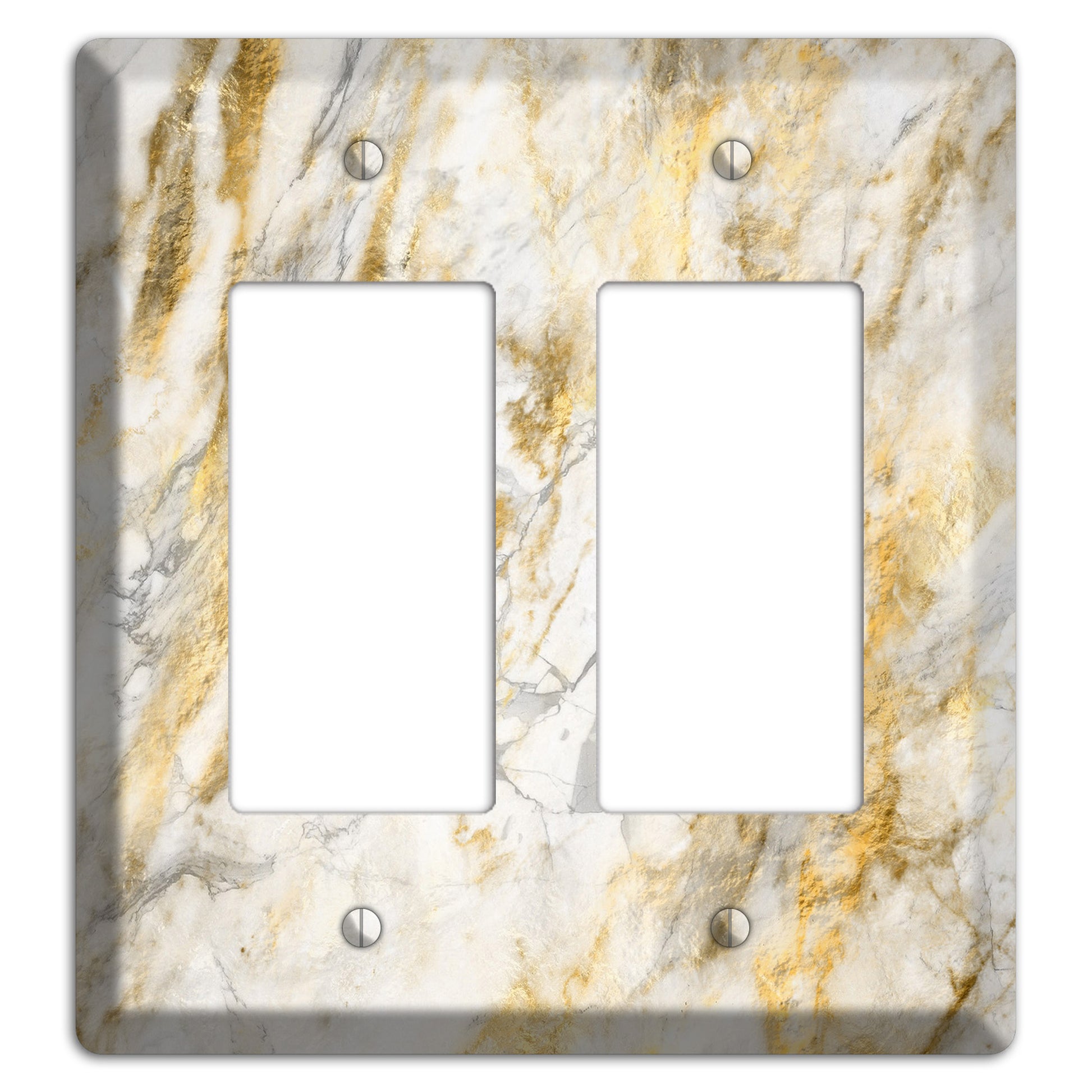Marigold Marble 2 Rocker Wallplate