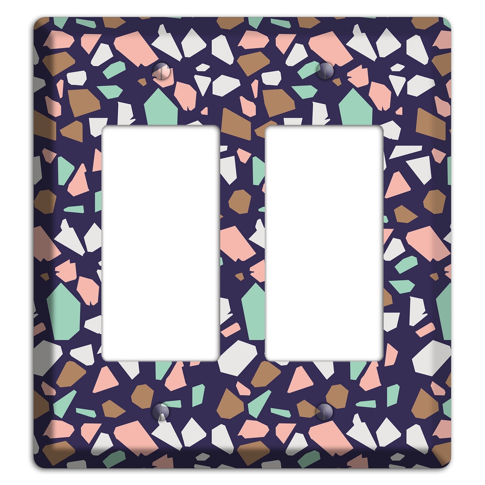 Midnight Mosaic 2 Rocker Wallplate