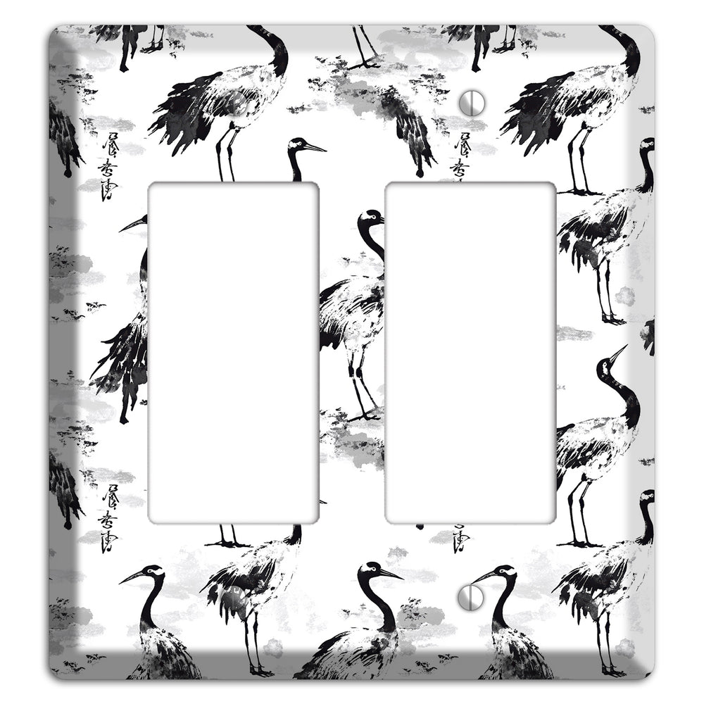 Sumi Ink Vigil 2 Rocker Wallplate