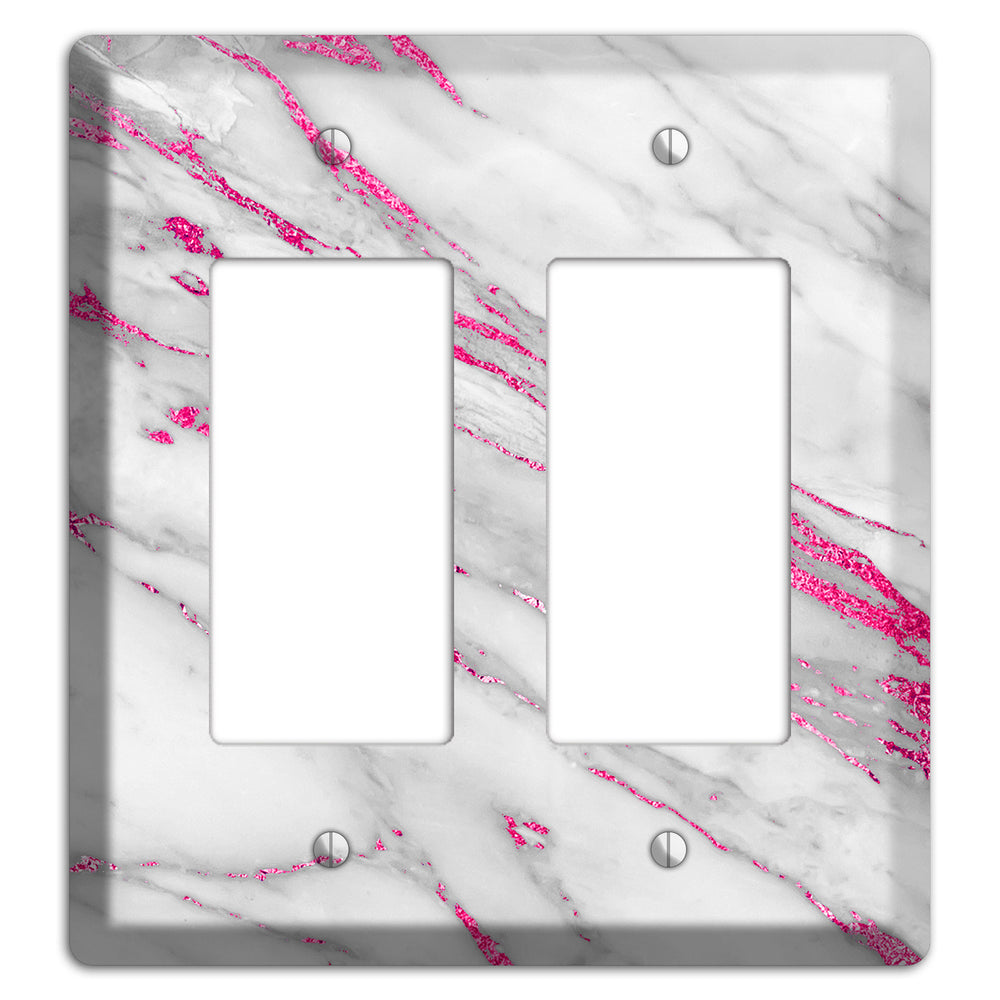 Can Can Marble 2 Rocker Wallplate