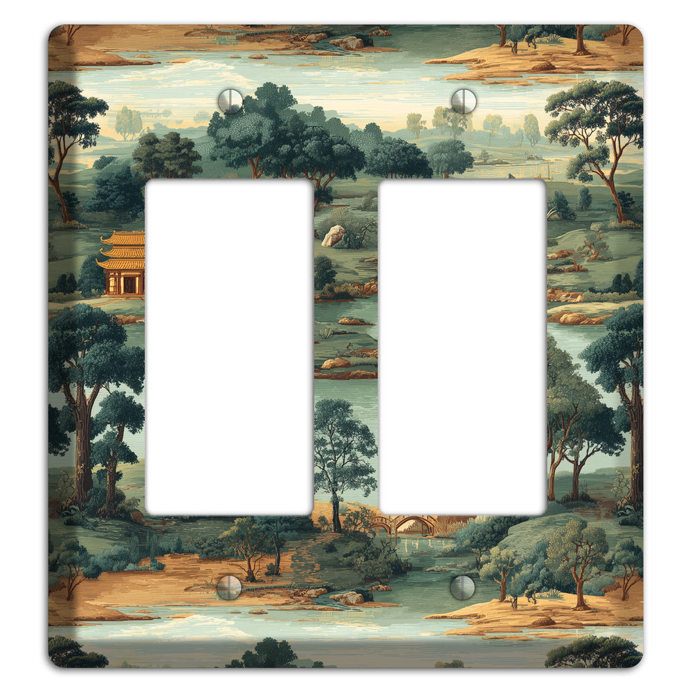 Pavilion and Stream 2 Rocker Wallplate