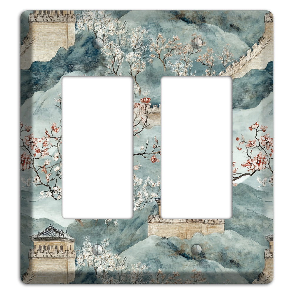 Rampart & Blossom 2 Rocker Wallplate