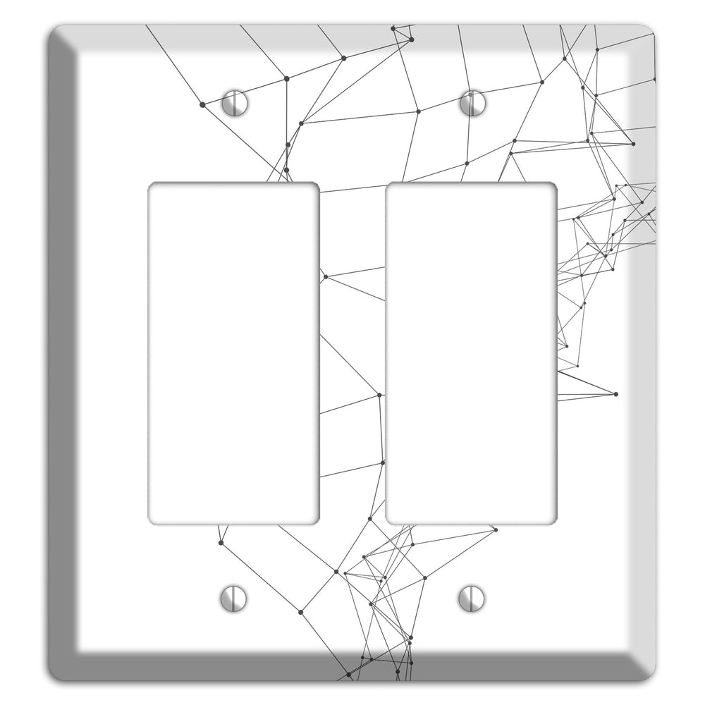 Neural Drift Lines 2 Rocker Wallplate