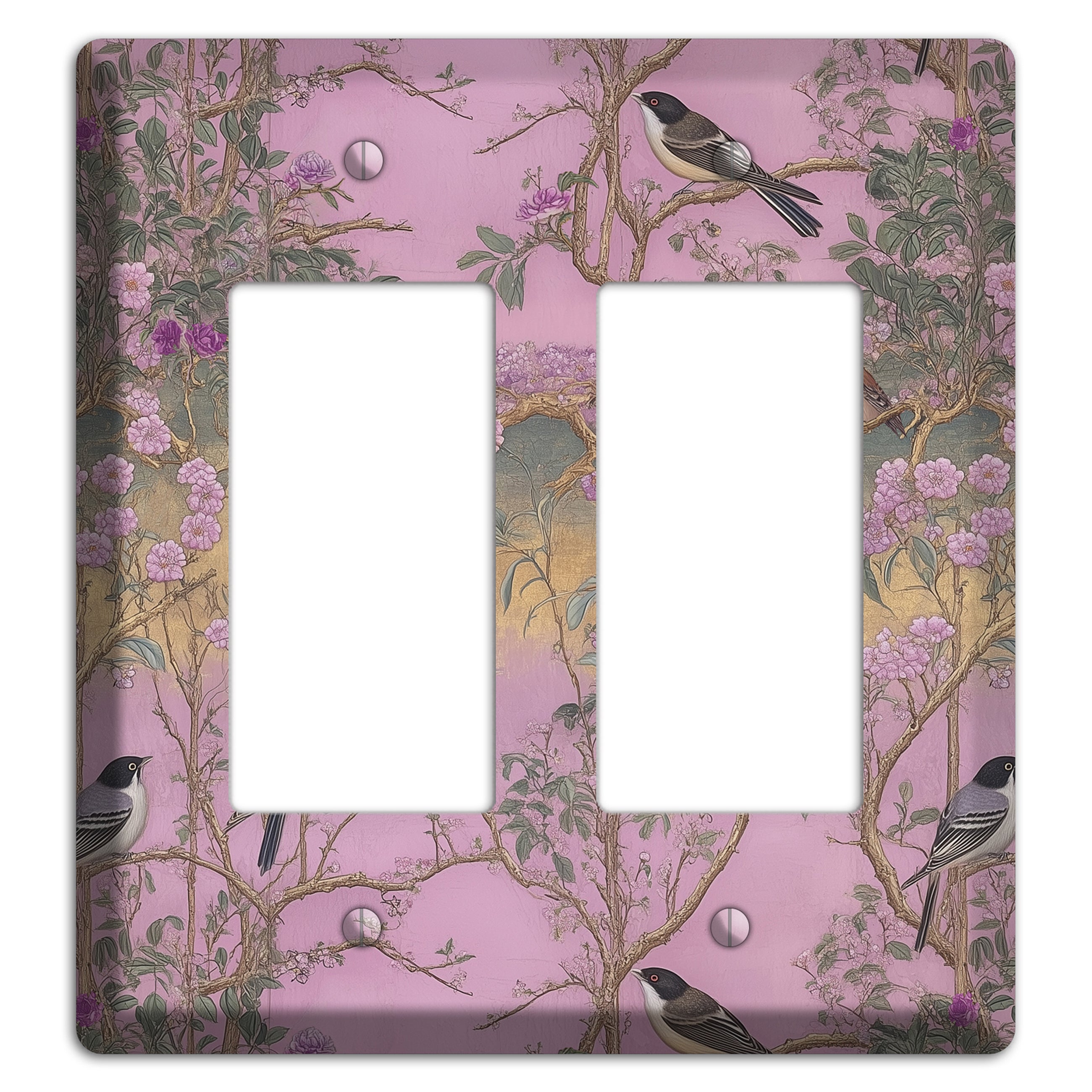 Songbird Twilight Garden 2 Rocker Wallplate